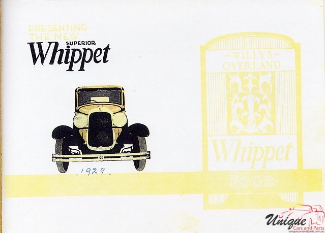 1929 Whippet Brochure Page 19